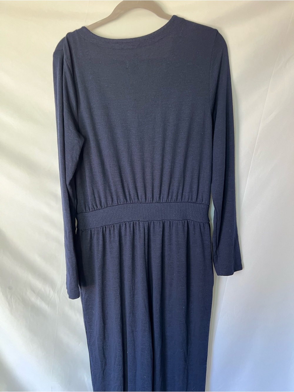 NWT Womens GAP Heathered Navy V-Neck Tall* Jumpsuit - Picture 5 of 6